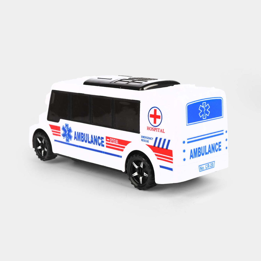 Universal Electric Ambulance Toy Sound and Light Car