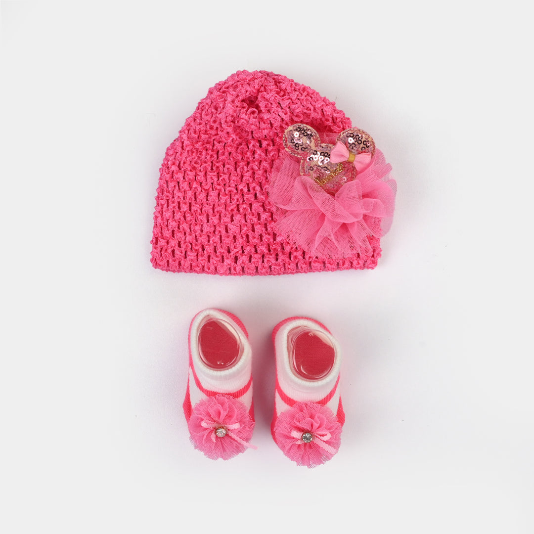 Baby Cap/Hat + Socks Set