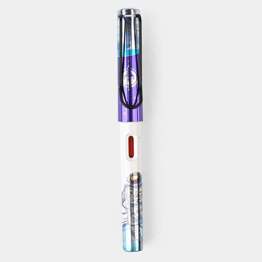 Stylish Fountain Ink Pen With Plastic Case