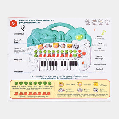 Electronic Interactive Piano with Animal Sounds