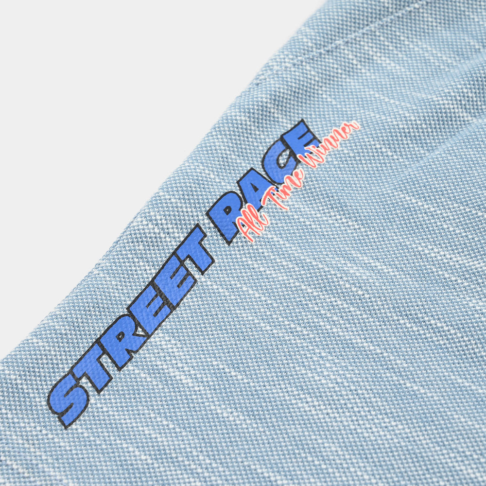 Infant Boys Cotton PK Knitted Shorts (Tokyo) - Sky Blue