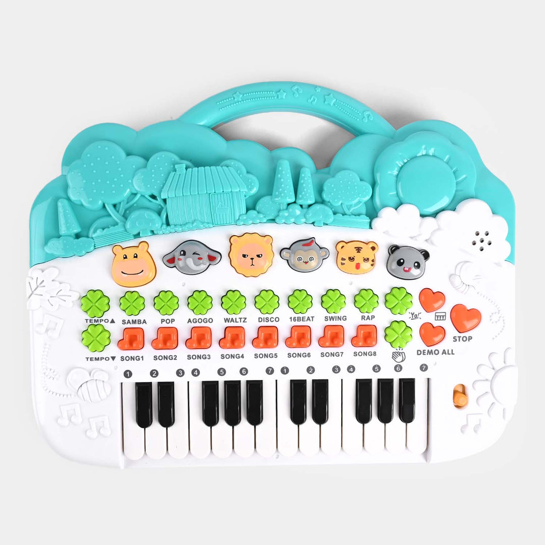 Electronic Interactive Piano with Animal Sounds