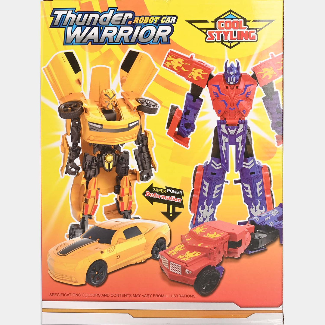 Transforming Action Figure / Robot Car Toy