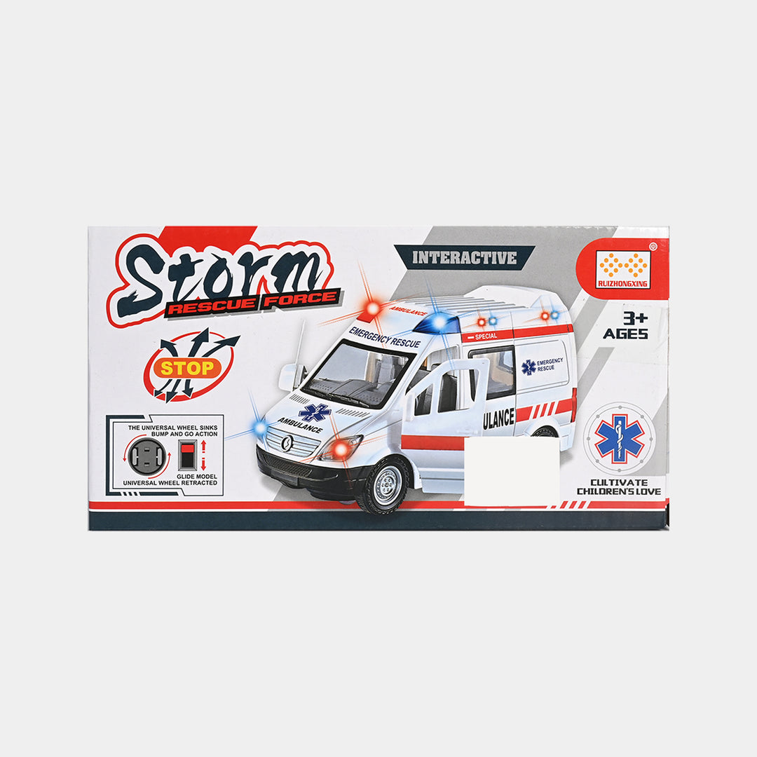 Universal Polic Car with Light & Sound Toy