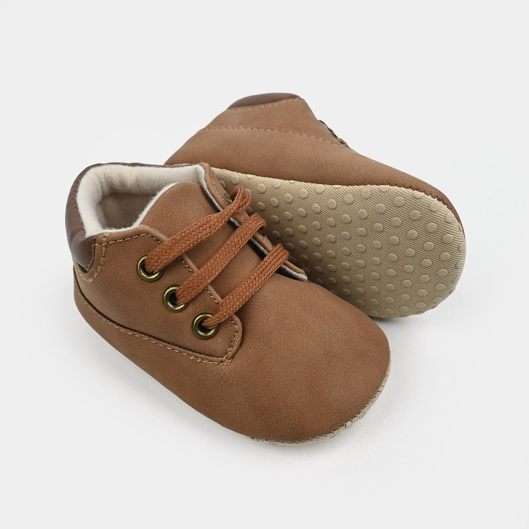 Baby Boy Shoes J11-BROWN