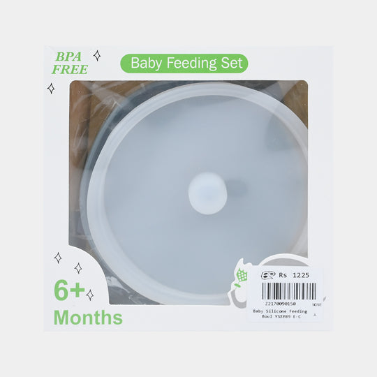 Silicone Bowl & Spoon Feeding Set