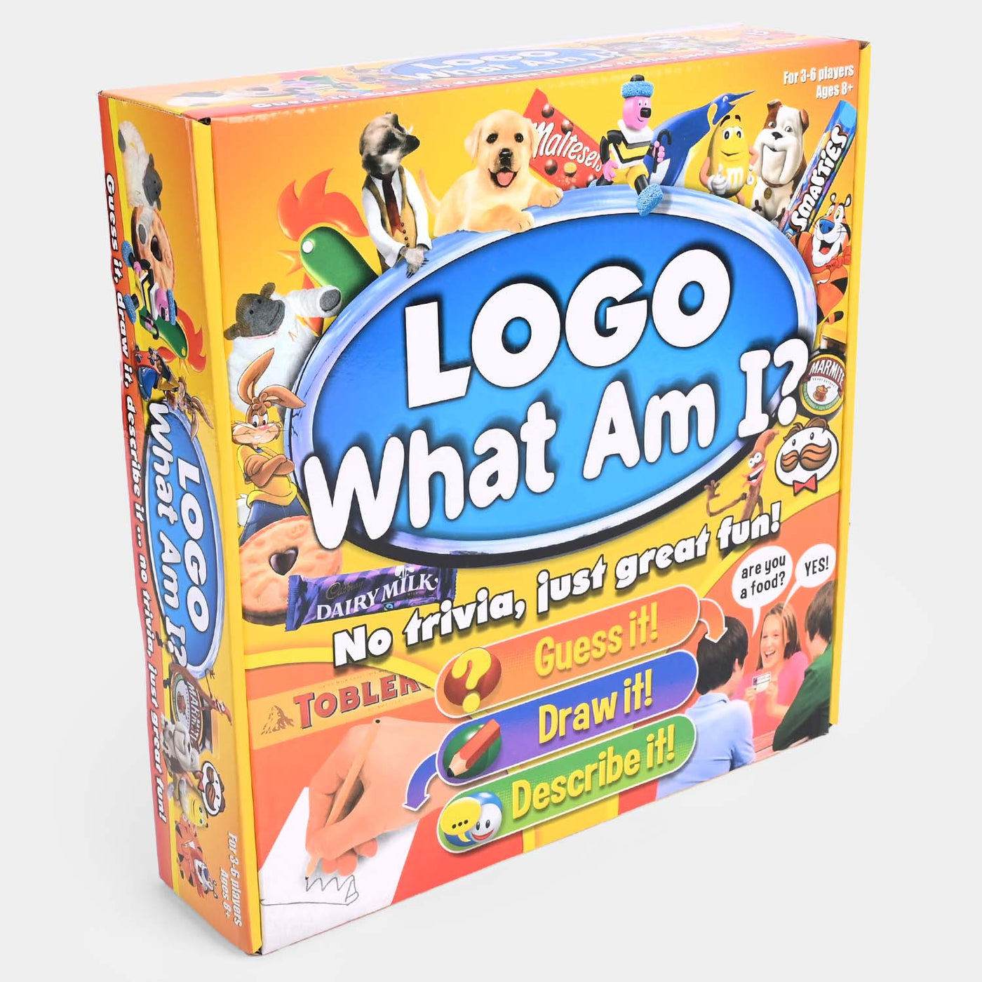 Logo - What am I? Board Game For Kids