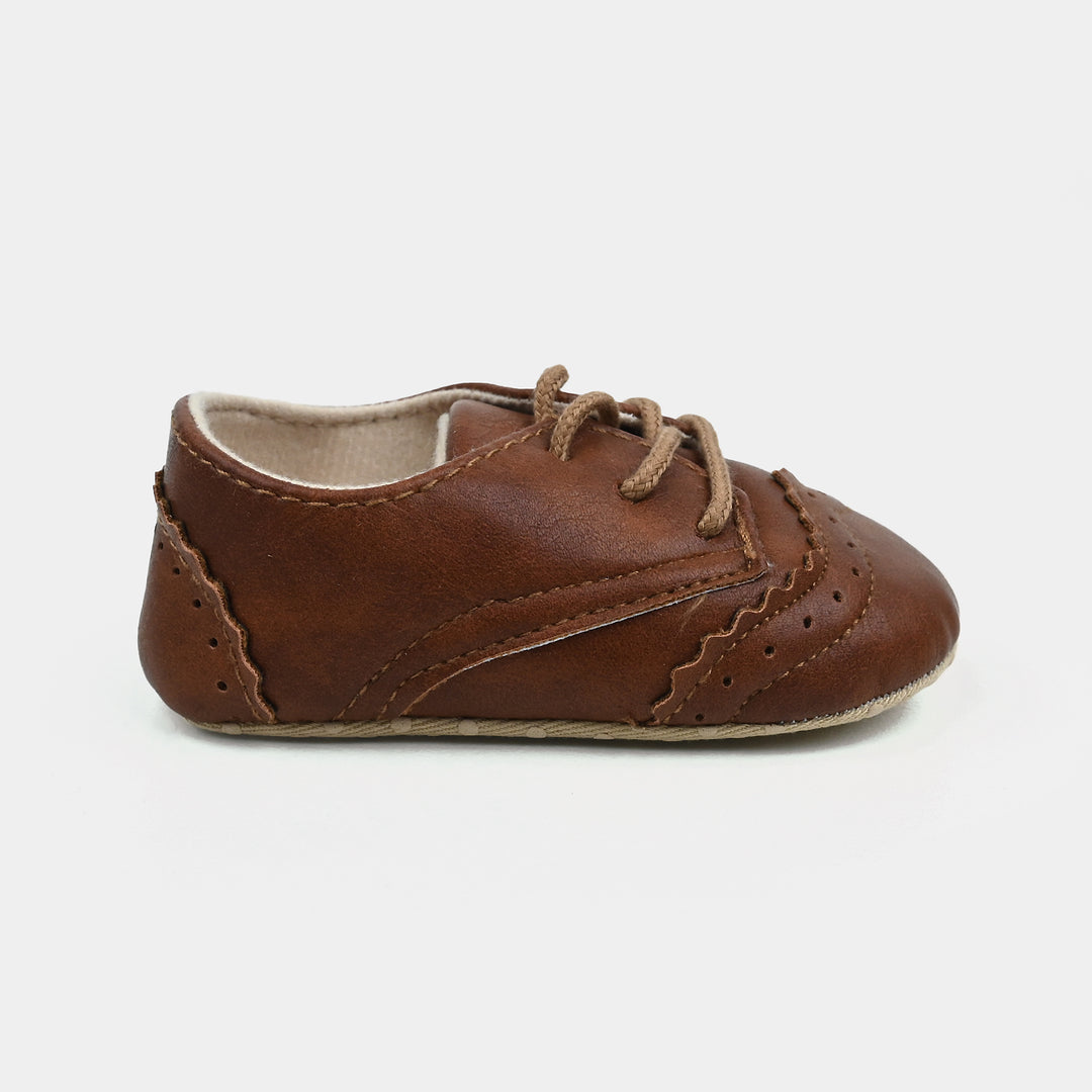 Baby Boy Shoes F47-BROWN