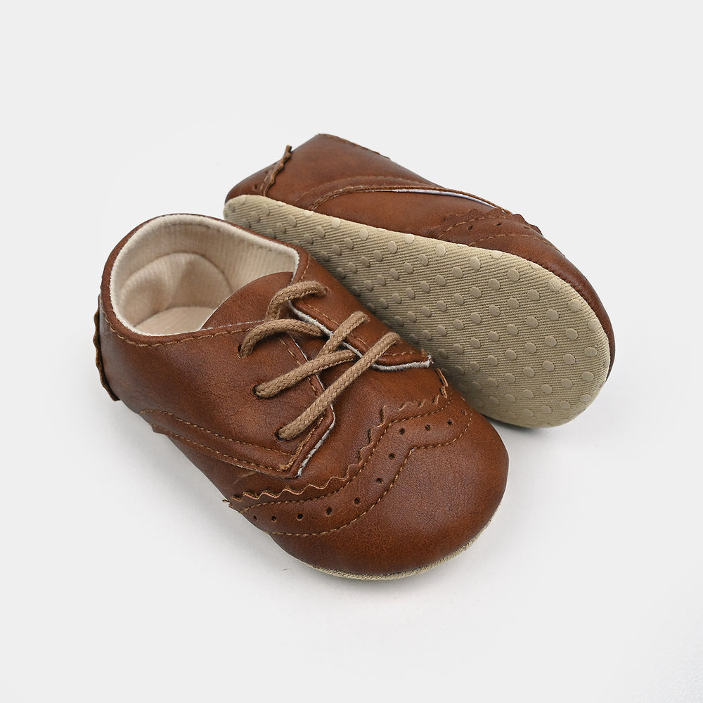 Baby Boy Shoes F47-BROWN