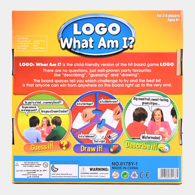 Logo - What am I? Board Game For Kids
