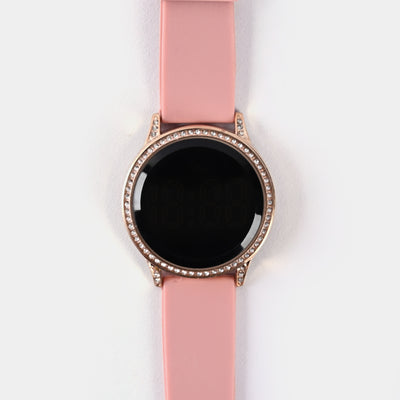 Elegant Touch Digital Wrist Watch For Girls