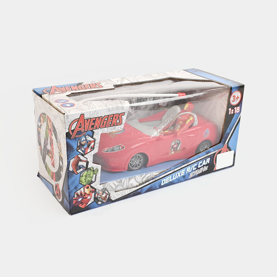 Avengers Deluxe Remote Control Car (1:18 Scale)