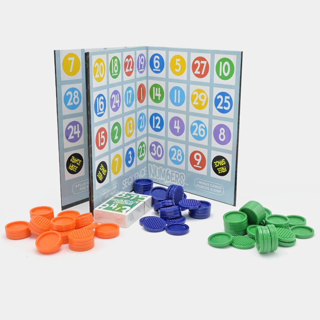 Sequence Numbers  Board Game