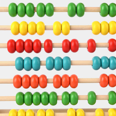 Wooden 10 Row Calculating Frames