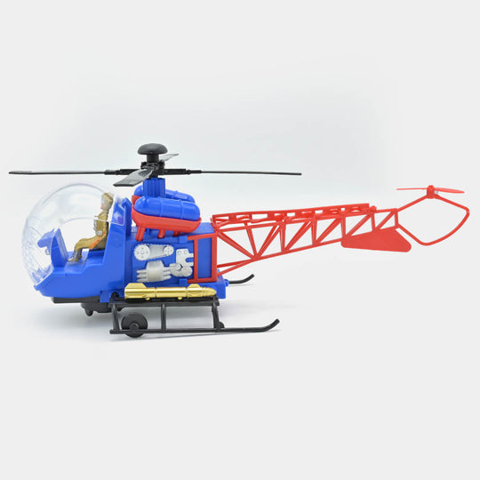 Universal Electric Gear Helicopter With Light & Music For Kids