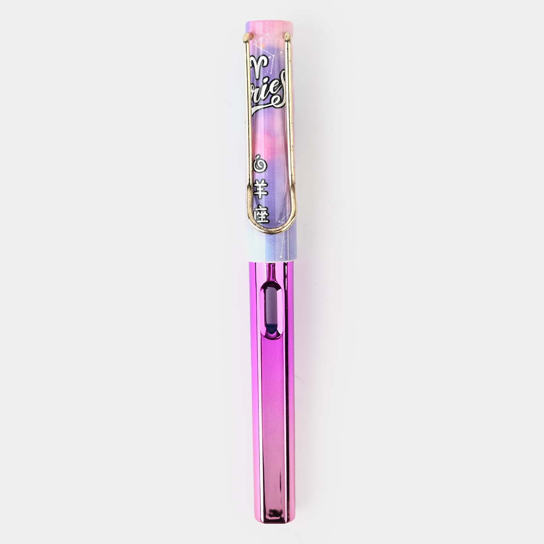 Stylish Fountain Ink Pen With Plastic Case