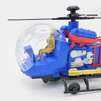 Universal Electric Gear Helicopter With Light & Music For Kids