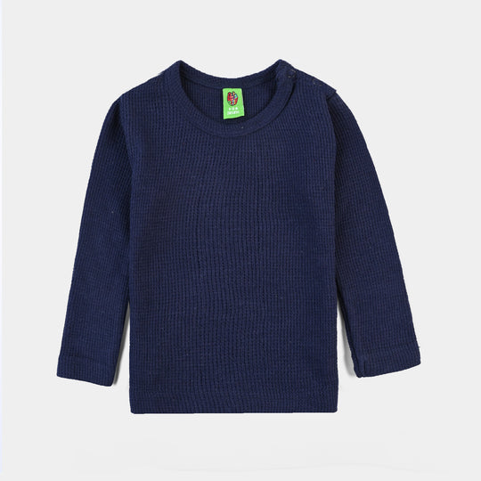 Infant Unisex Thermal Inner Wear -NAVY