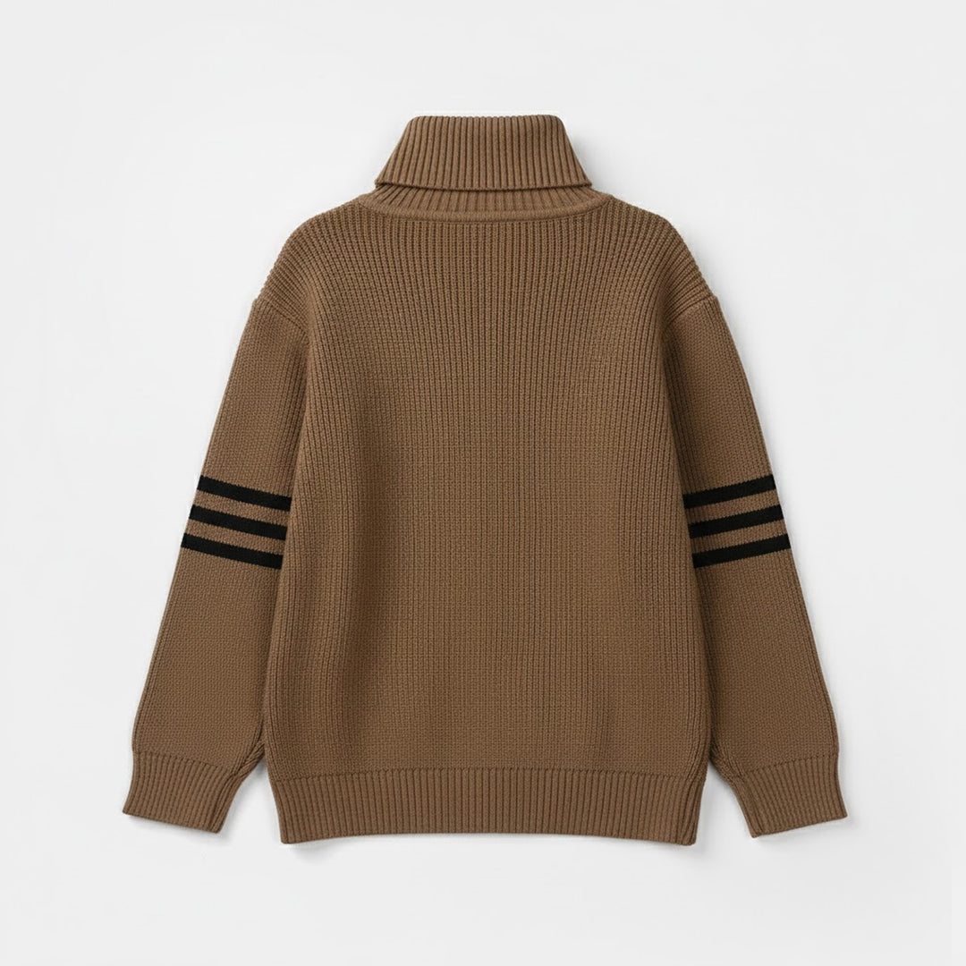 Infant Boys Acrylic sweater - Optimus-BROWN