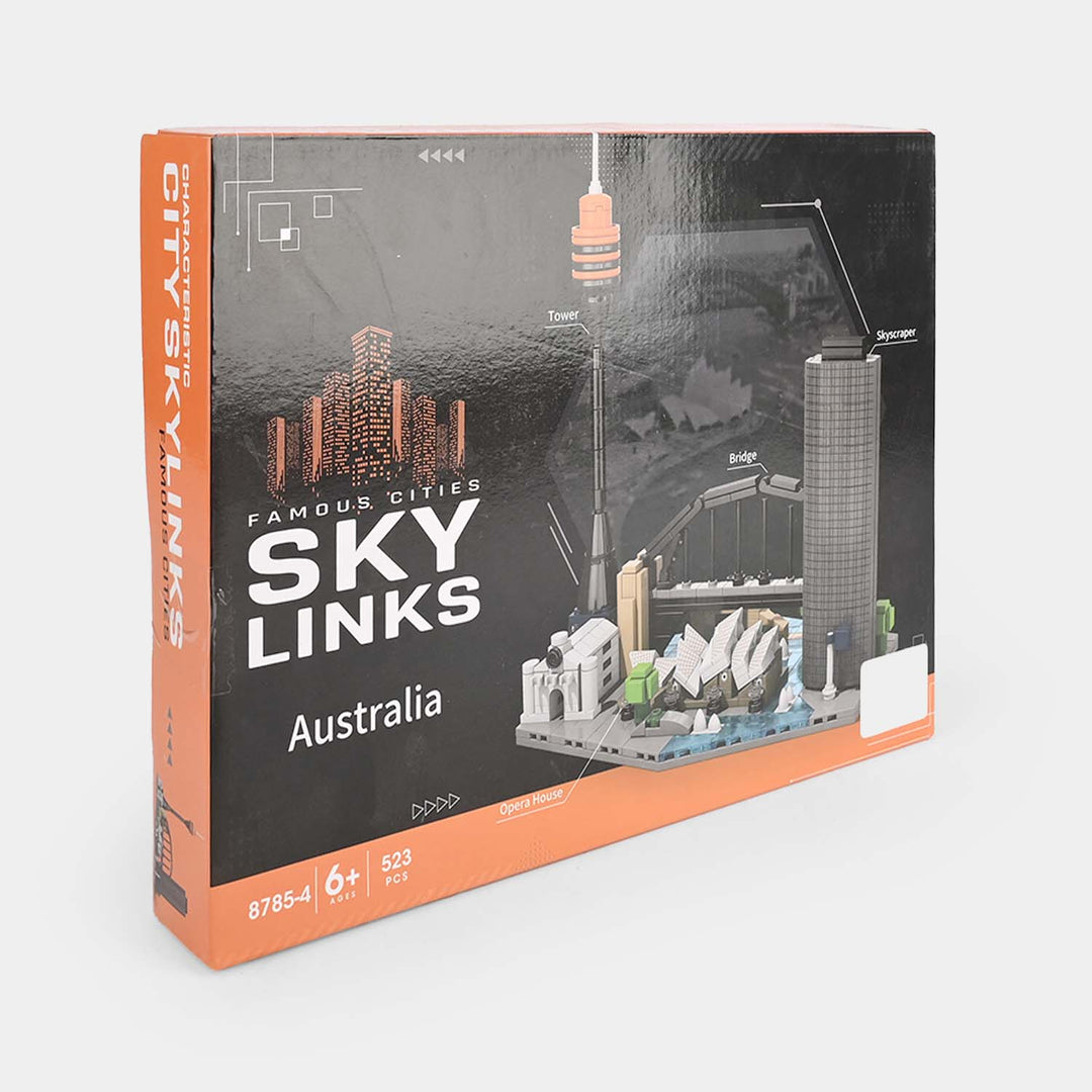 Sky Links Famous Cities Building Blocks Set | 523 PCs