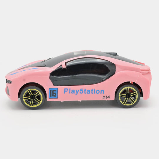 Universal Wheel Super Car With Light & Music For Kids