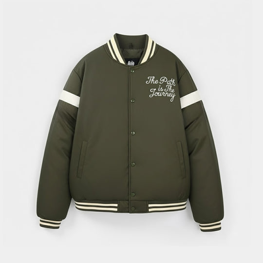 Teens Boys Puffer Jacket - Green