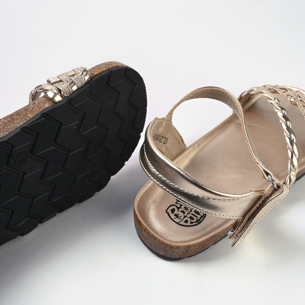 Girls Sandal H1040-G2-Golden