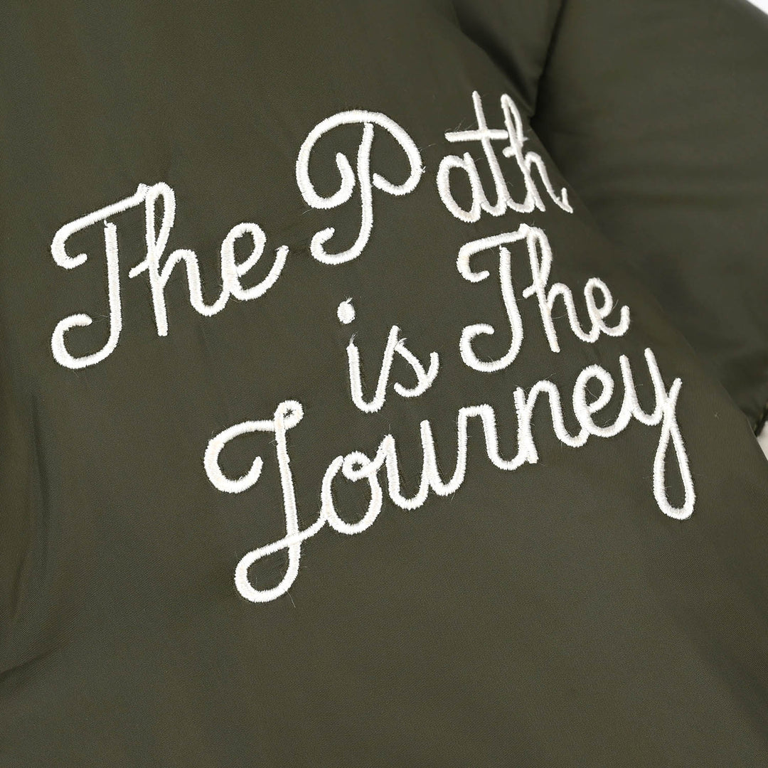 Teens Boys Puffer Jacket - Green