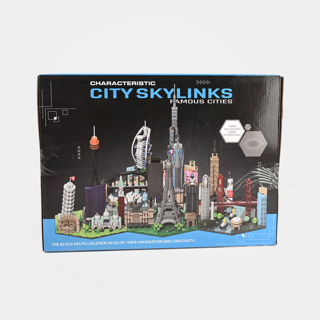 Sky Links Famous Cities Building Blocks Set | 584 PCs