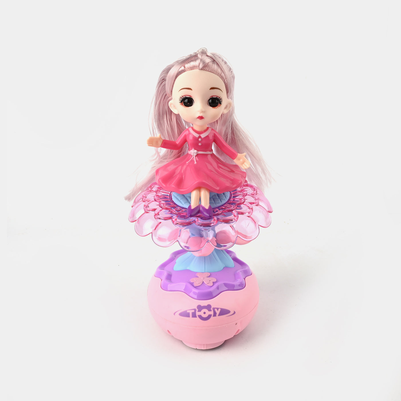 Electric 360 Rotating Petal Girl Toy