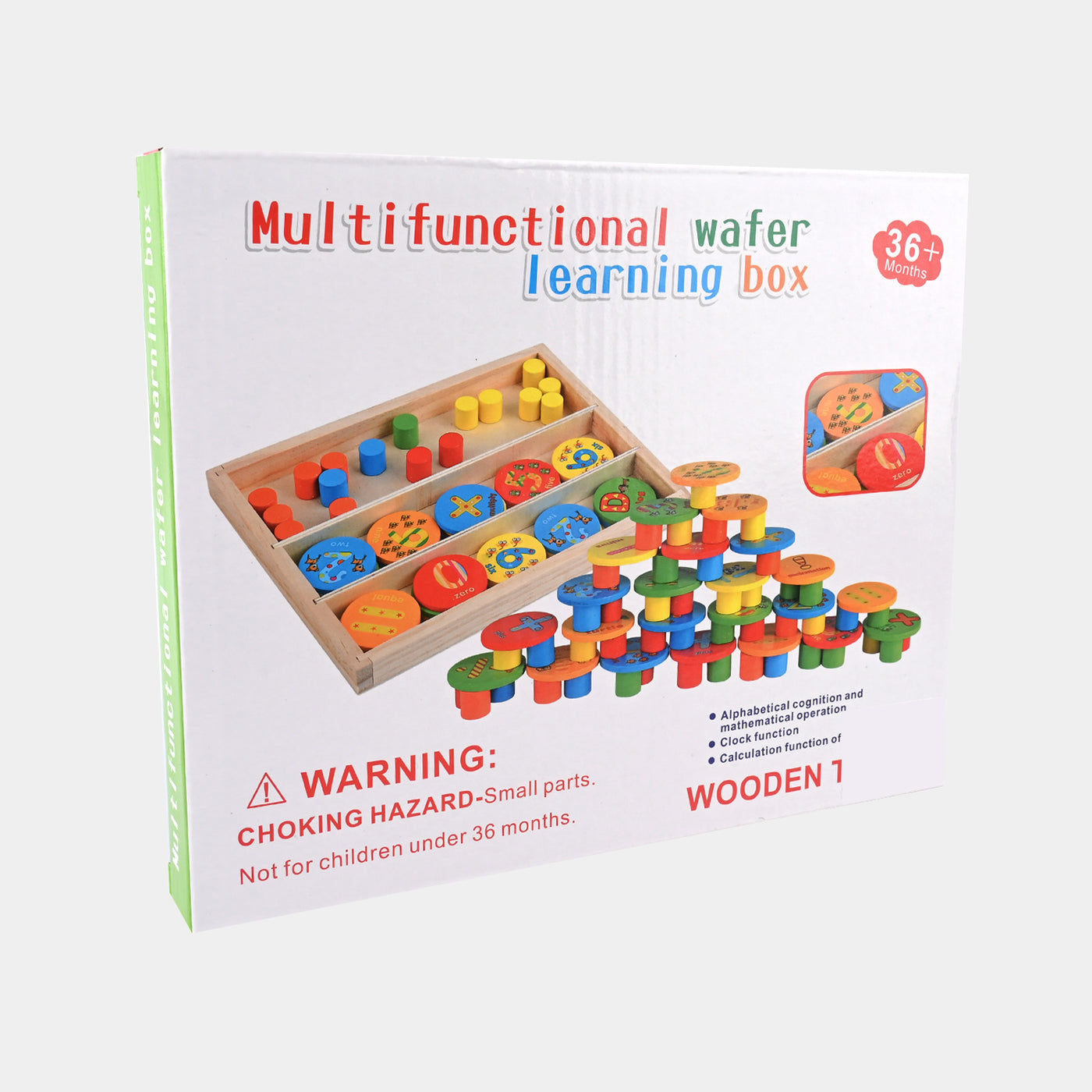 Wooden Multifunctional Wafer Learning Box