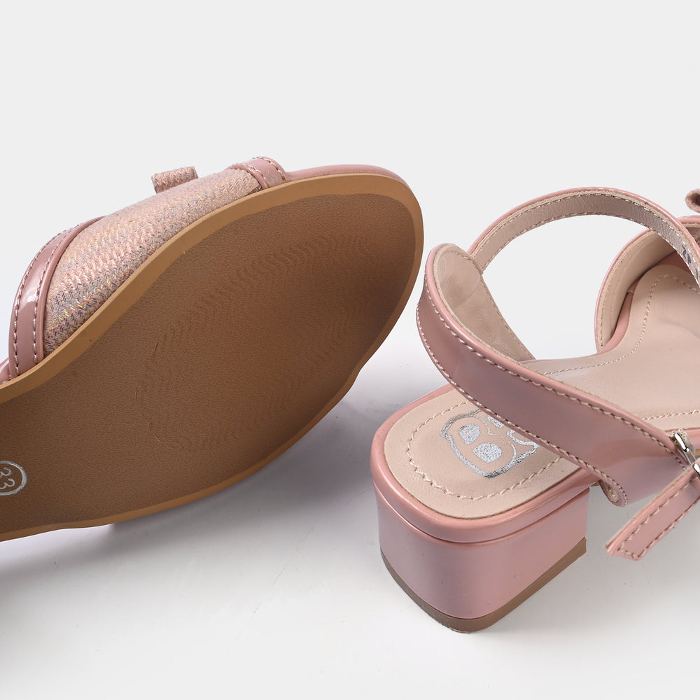 Girls Heel sandal ZP-111-PINK