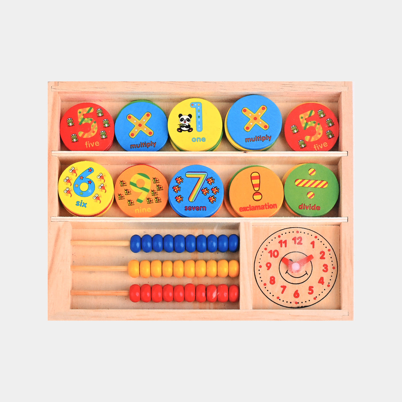 Wooden Multifunctional Wafer Learning Box