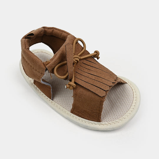 Baby Girl Shoes E157-BROWN