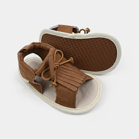 Baby Girl Shoes E157-BROWN