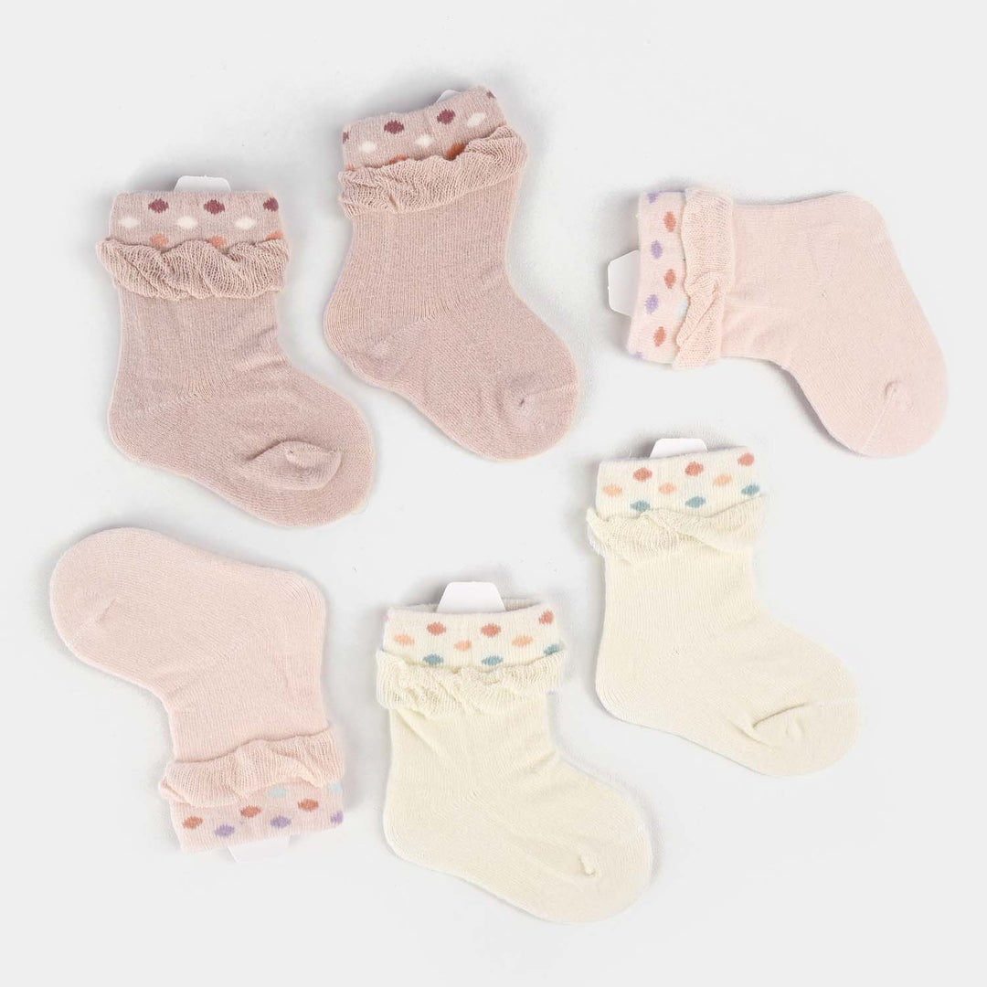 Infant Baby Socks 0-6M-3Pcs