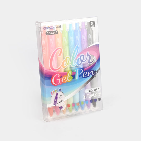 Colour Gel Pen Set 8Pcs