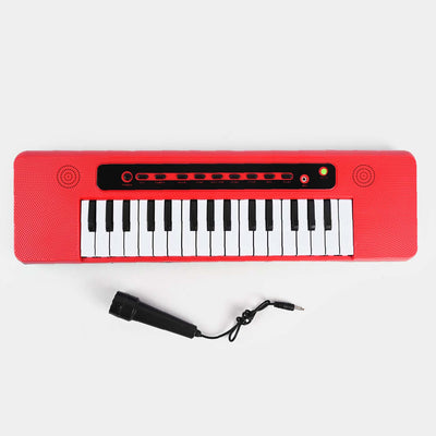 32 Key Piano With Microphone For Kids