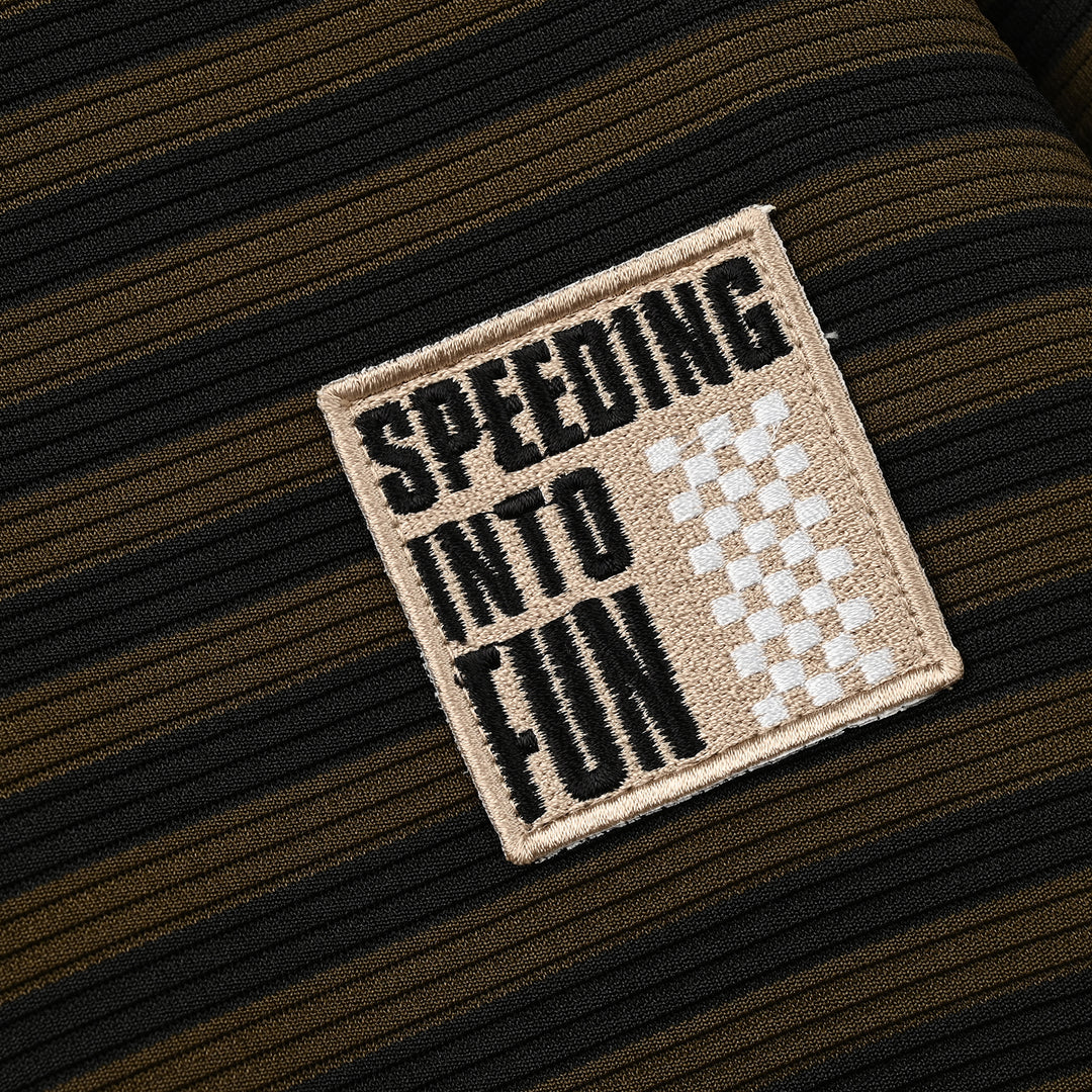 Boys  SweatShirt Speeding In To Fun-BLACK