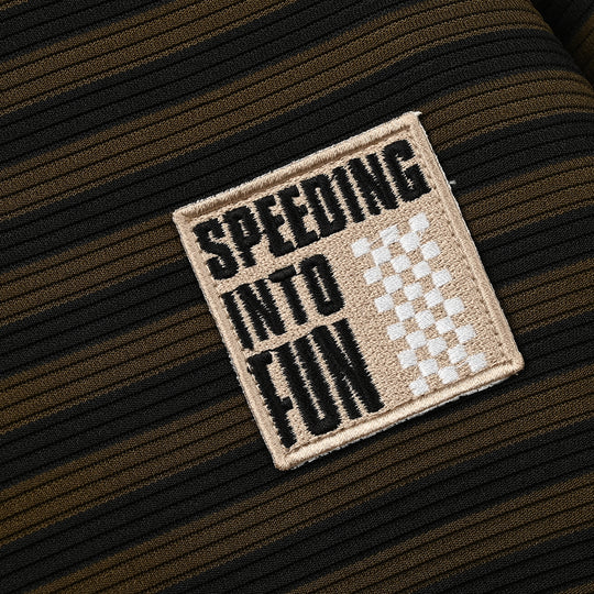 Boys  SweatShirt Speeding In To Fun-BLACK
