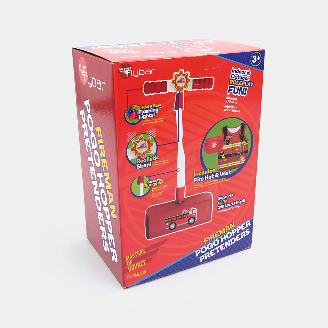 Flybar Fireman Pogo Hopper Pretenders