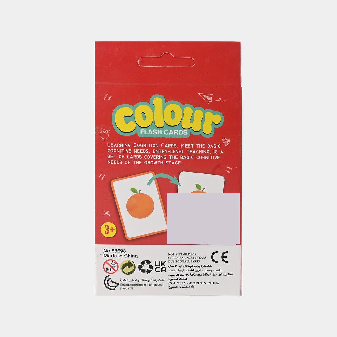 Color And Shape Flash Card