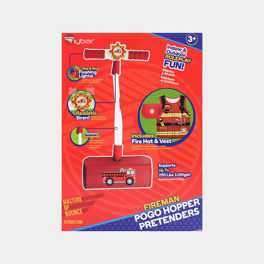 Flybar Fireman Pogo Hopper Pretenders