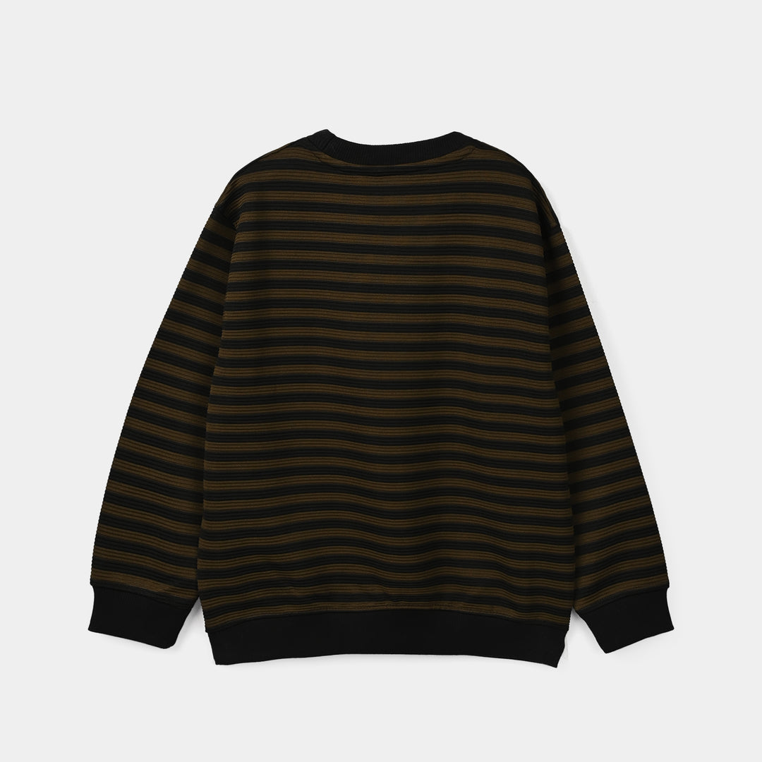 Boys  SweatShirt Speeding In To Fun-BLACK
