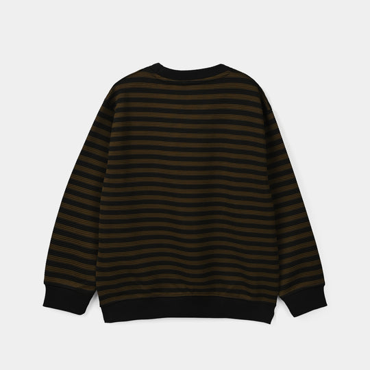 Boys  SweatShirt Speeding In To Fun-BLACK