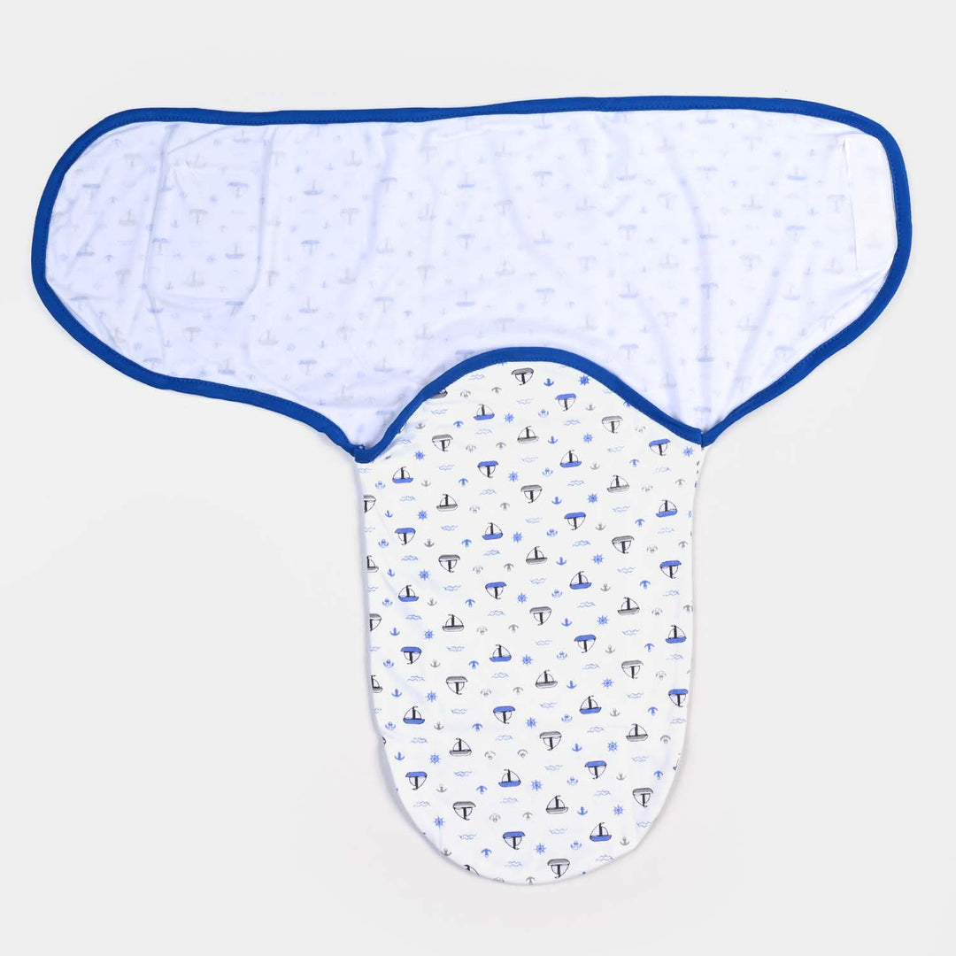 Baby Swaddle With Cap & Mittens Set