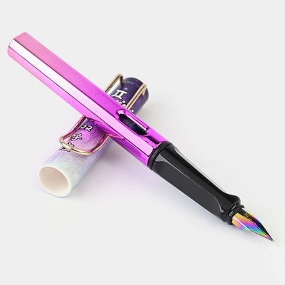 Stylish Fountain Ink Pen With Plastic Case