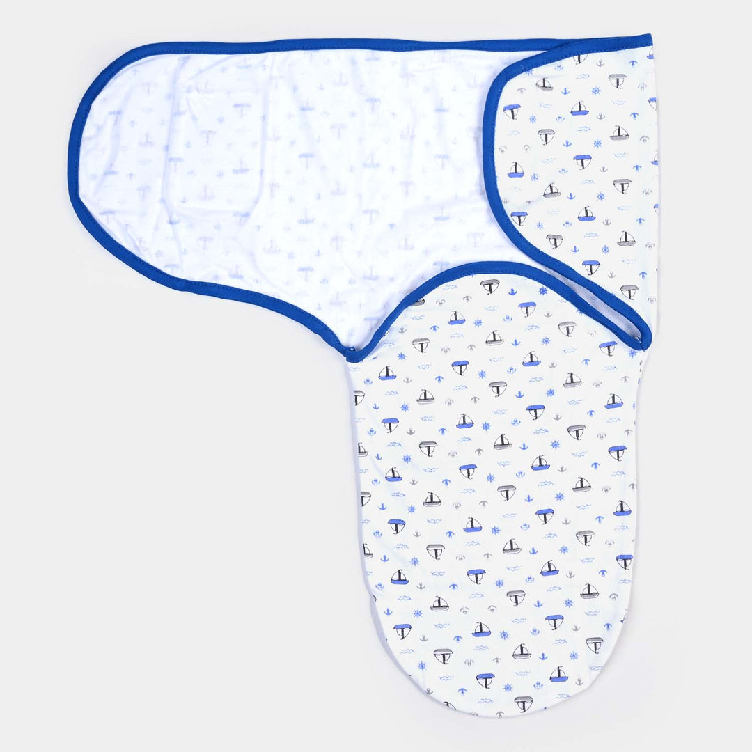 Baby Swaddle With Cap & Mittens Set