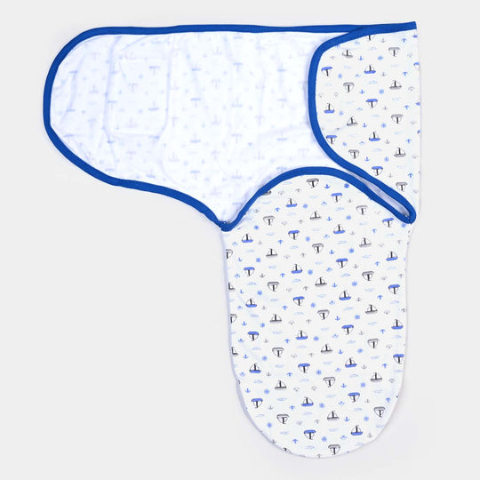 Baby Swaddle With Cap & Mittens Set