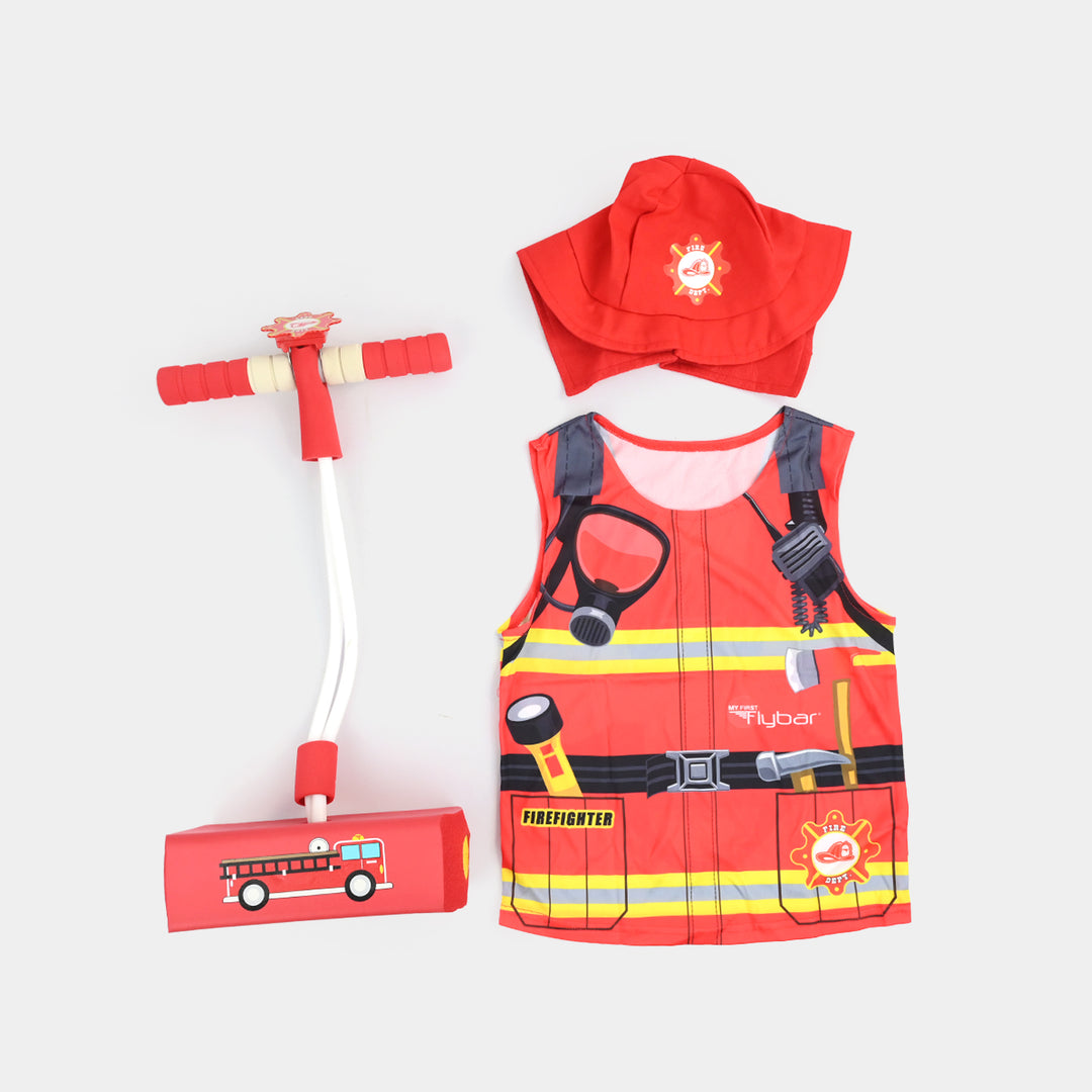 Flybar Fireman Pogo Hopper Pretenders
